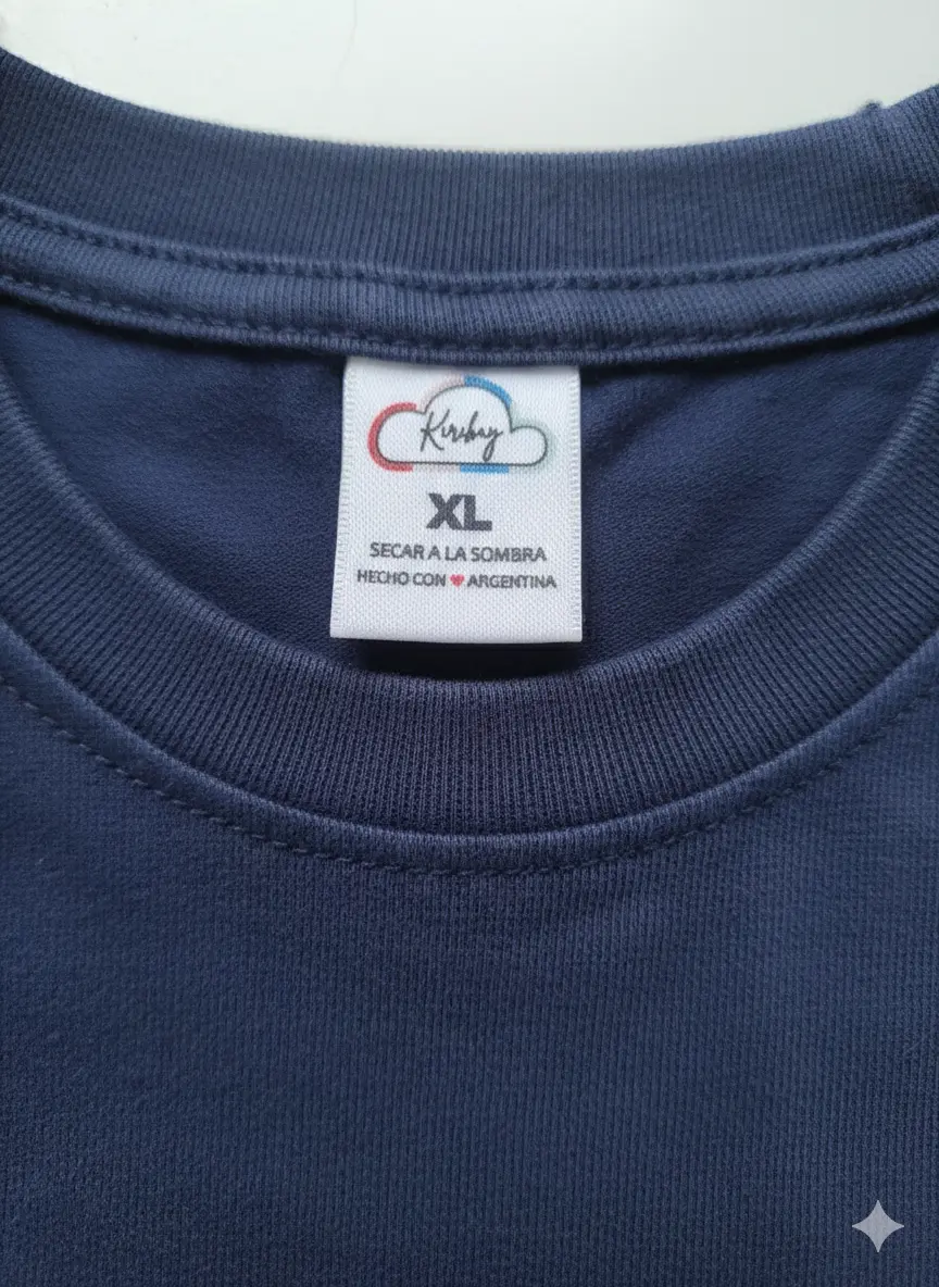 Ejemplo de etiqueta: Diseño Sofisticado con Doblez